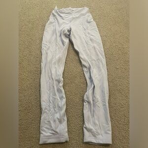 Light blue lululemon align leggings with pockets